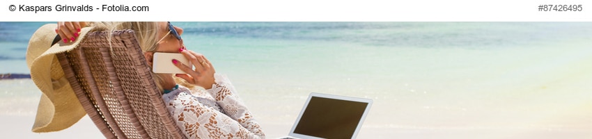 Reisen und Arbeiten vereinen