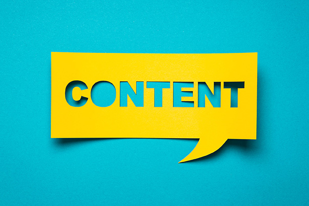 Sprechblase Content Marketing